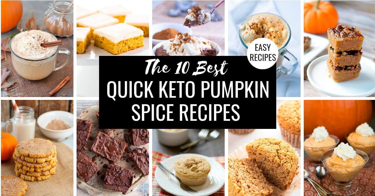 10 Best Quick Keto Pumpkin Spice Recipes - Appetite For Energy
